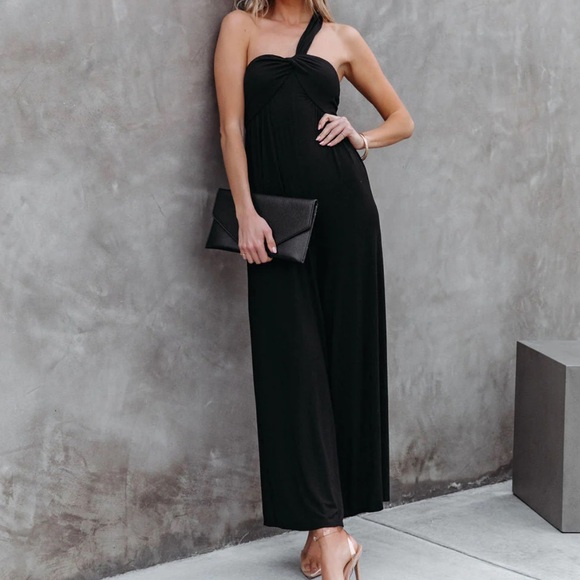 VICI | Pursuit Of Happiness One Shoulder Jumpsuit - Picture 2 of 6